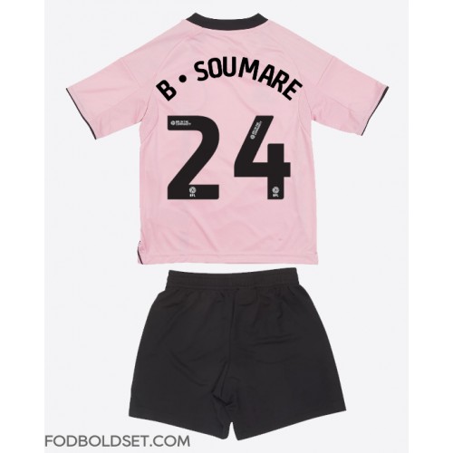 Leicester City Boubakary Soumare #24 Tredje trøje Børn 2025-26 Kortærmet (+ Korte bukser)